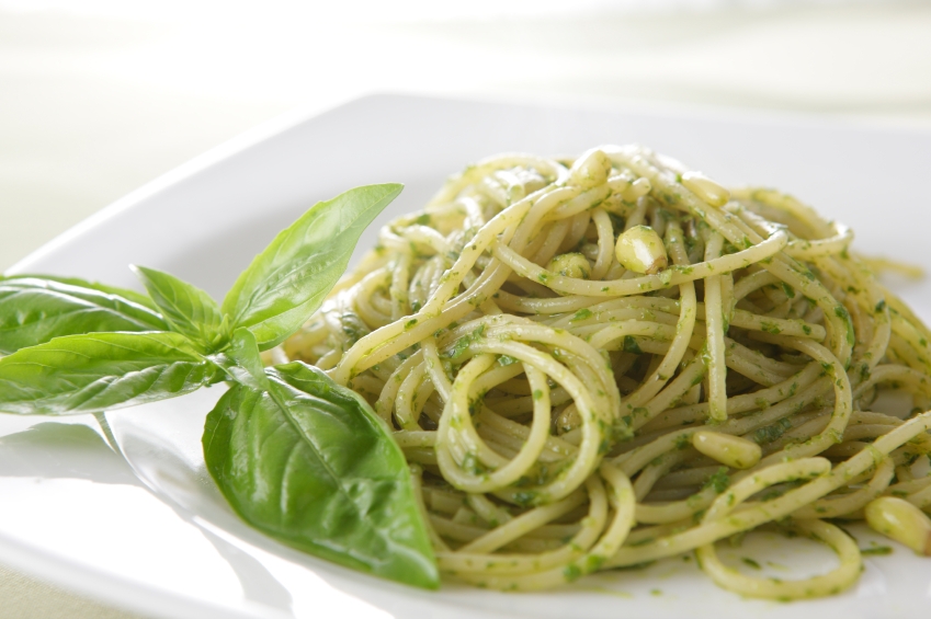 pasta with pesto