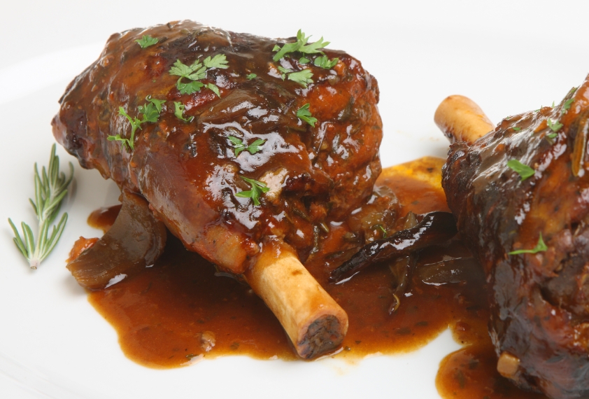 lamb shanks; lamb