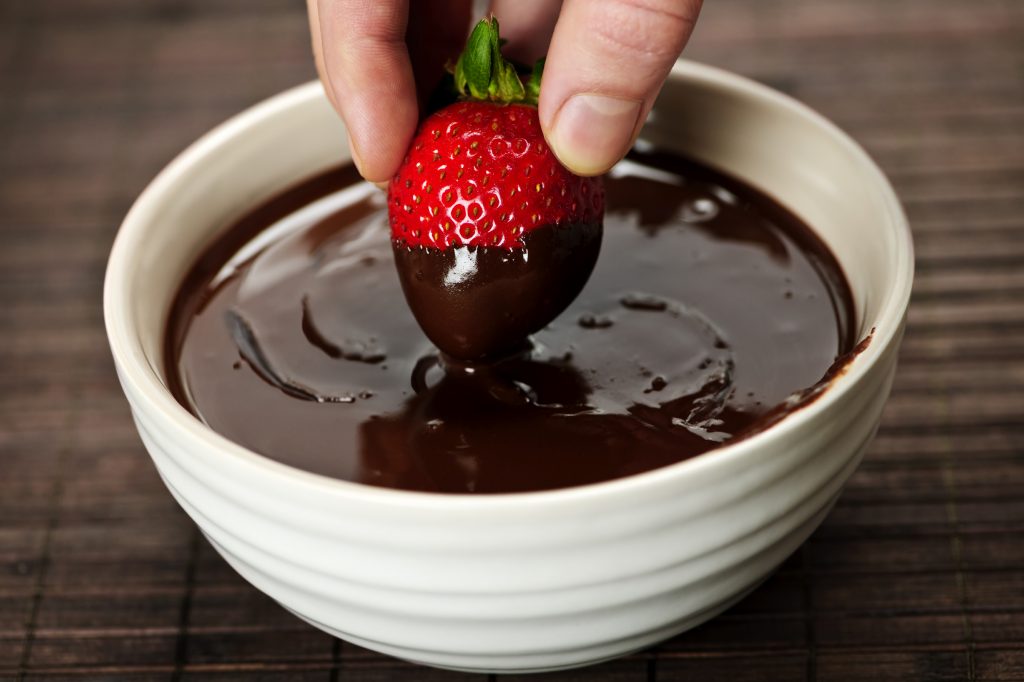 chocolate sauce