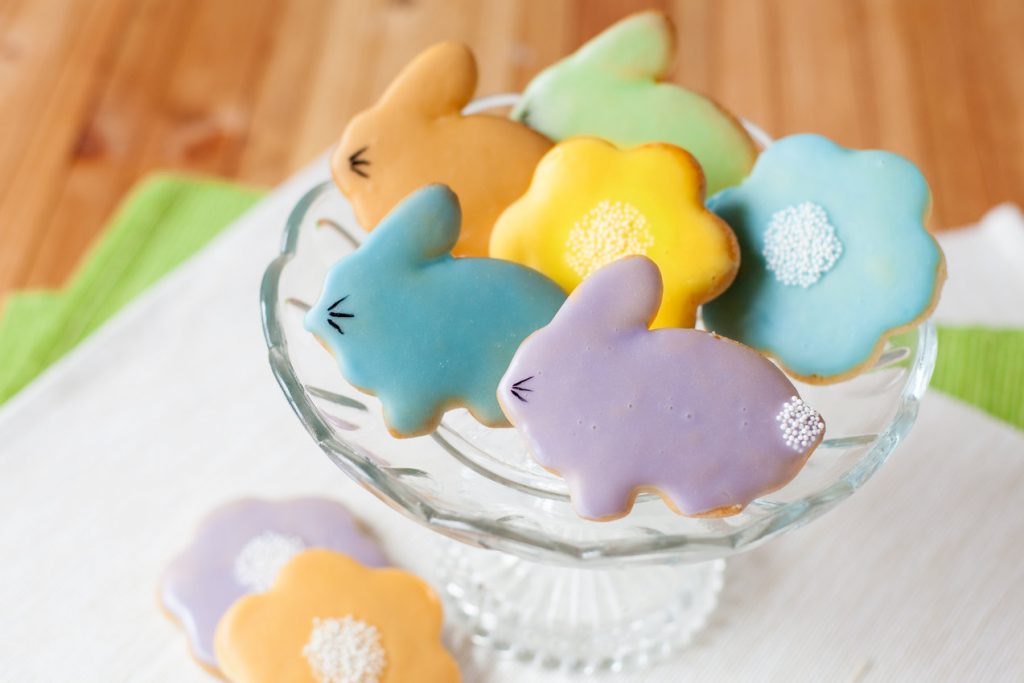 easter bunny biscuits; easter recipe; i love cooking recipe