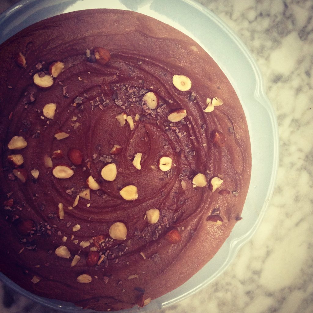 Velvety Chocolate and Hazelnut Cheesecake Raw recipe Lilly Higgins