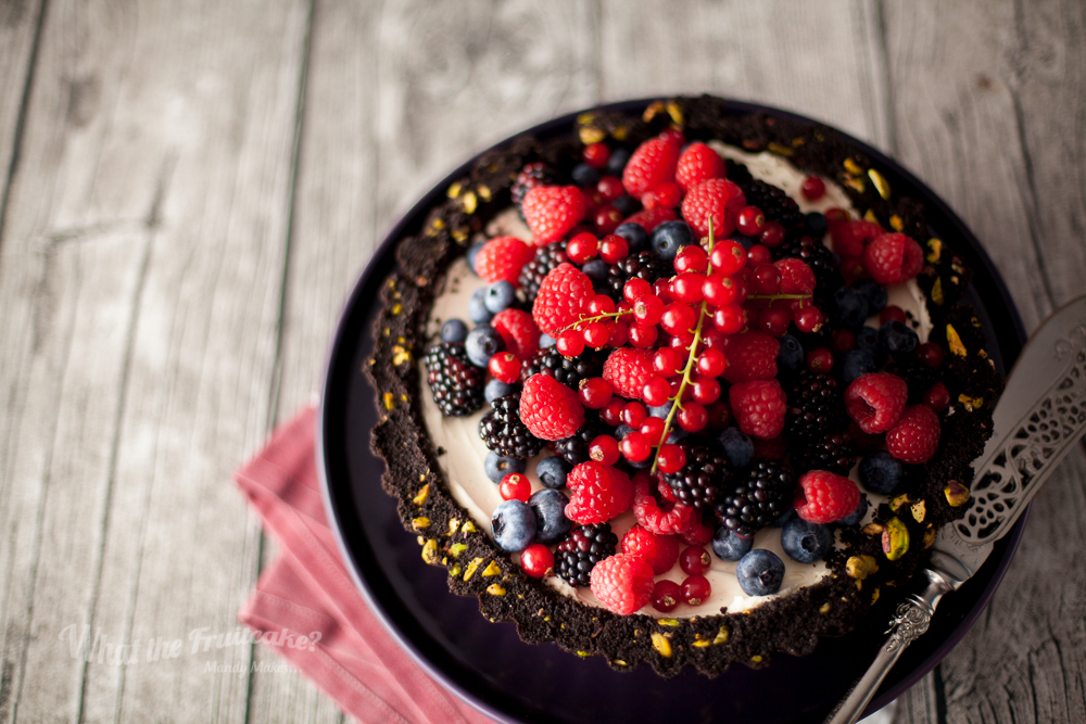 Summer Berry Tart No Bake