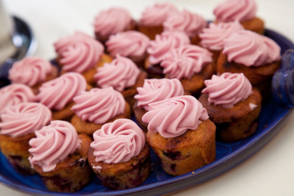 Blackcurrant Cupcakes