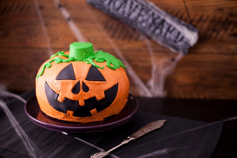 halloween pumpkin_cake