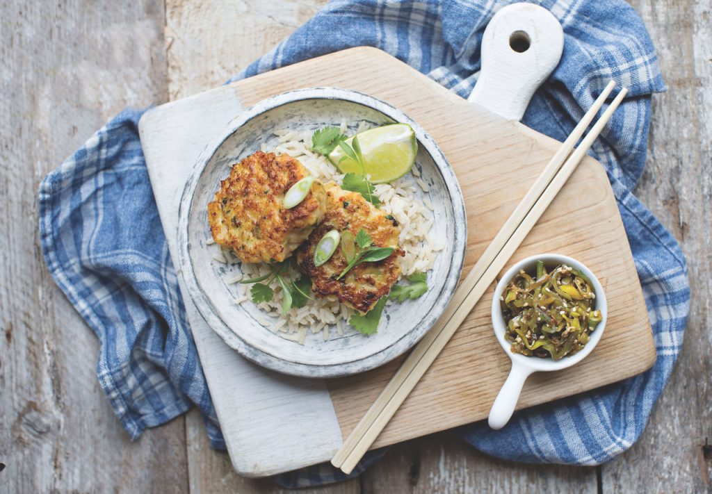 Neven Maguire spicy prawn cakes with ginger