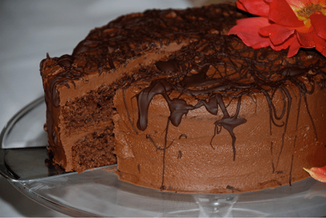 easiest ever chocolat ecake