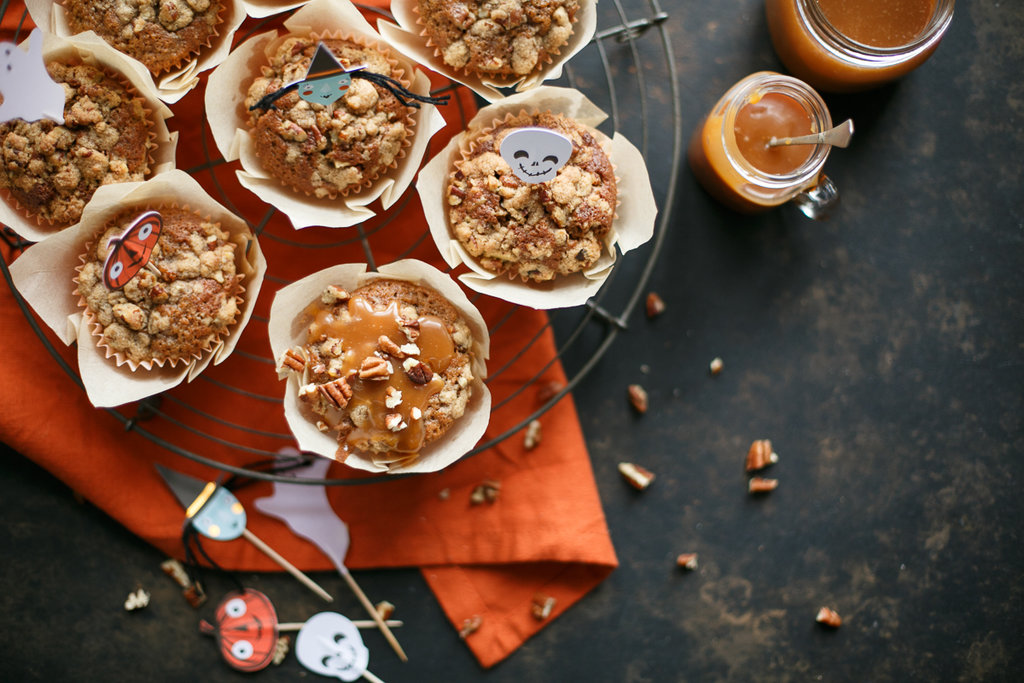 halloween pumpkin muffins