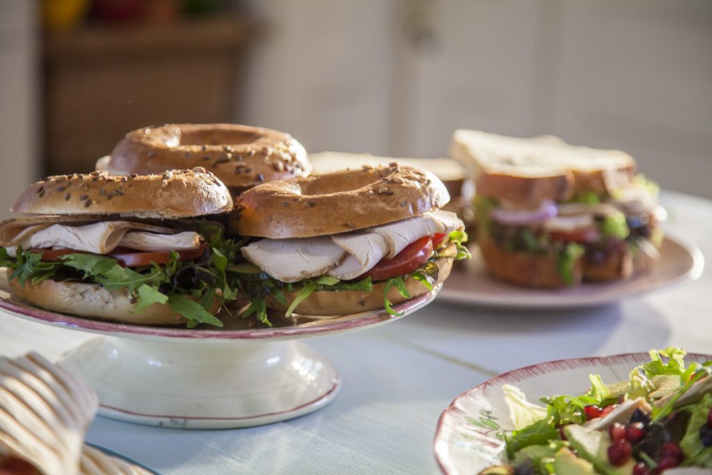 Homebird Turkey Avocado Bagels, I Love Cooking, Chicken recipes