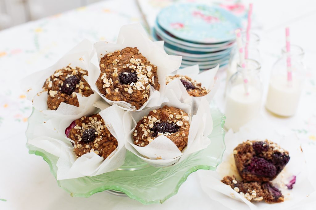 Blackberry & Apple Breakfast Muffins, Sharon hearne Smith, Healthier Treats For Kids