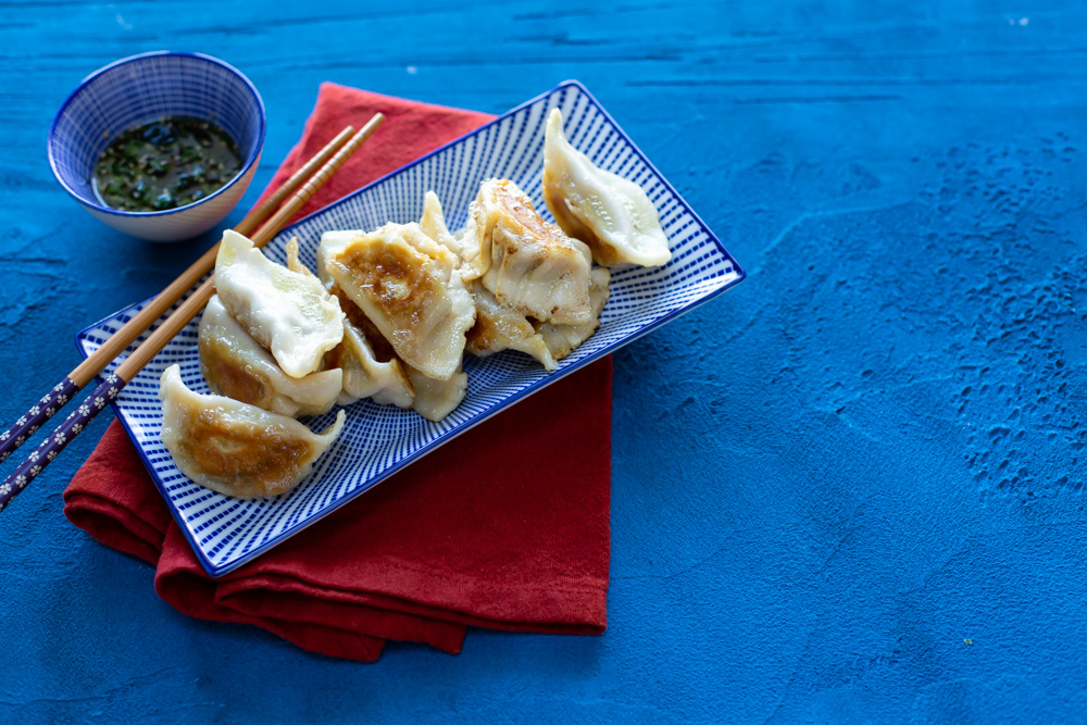 Pork & Scallion Pot Sticker Dumplings with Kwanghi Chan, I love cooking videos, modern asian cuisine, modern asian cooking, kwanghi chan, bowls by kwanghi, asian masterclasses, dumplings, pot sticker recipe