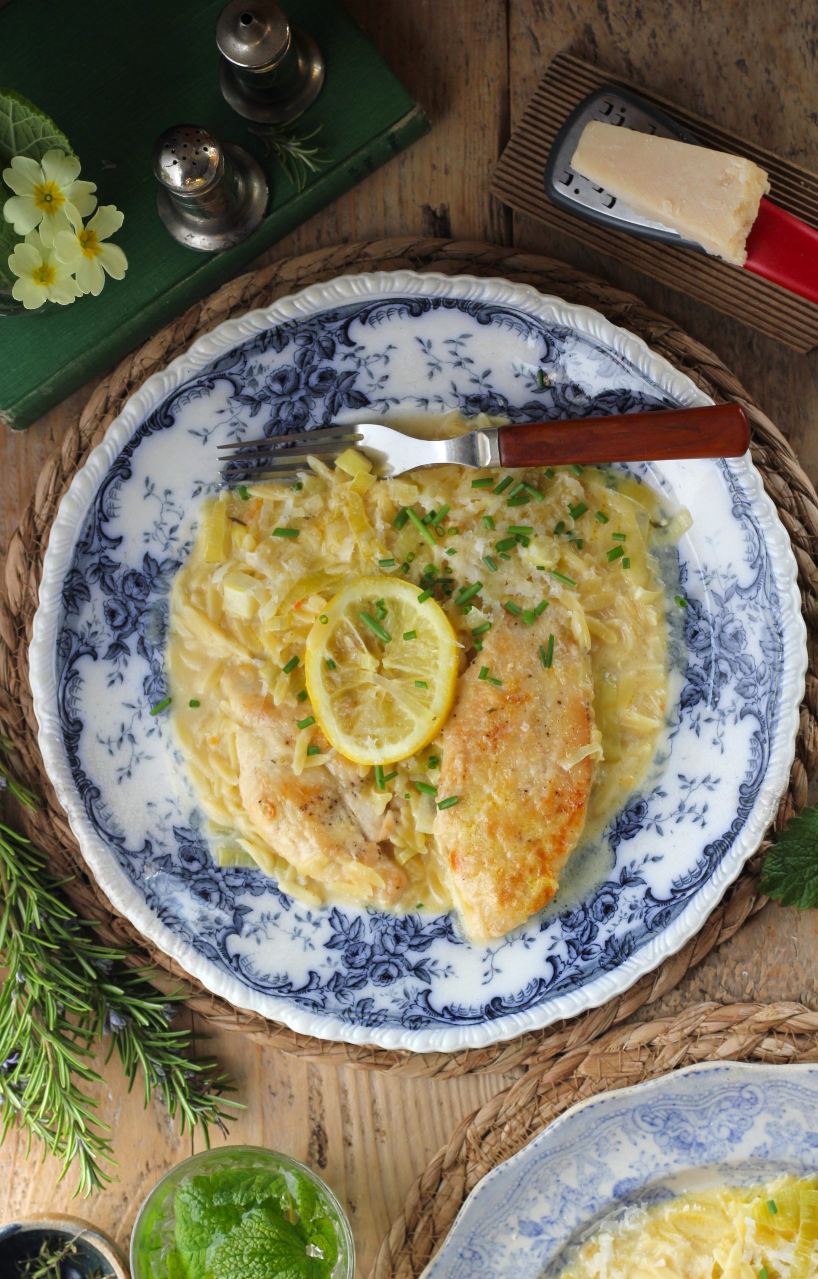 Creamy Lemon Chicken Orzo