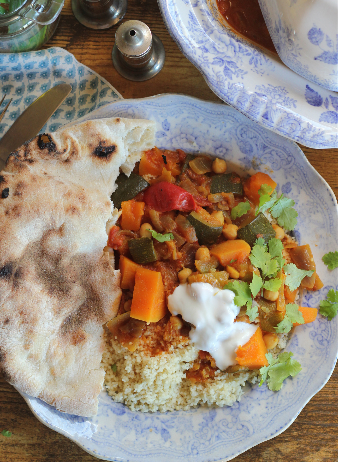 Slow Cooker Vegetable Tagine