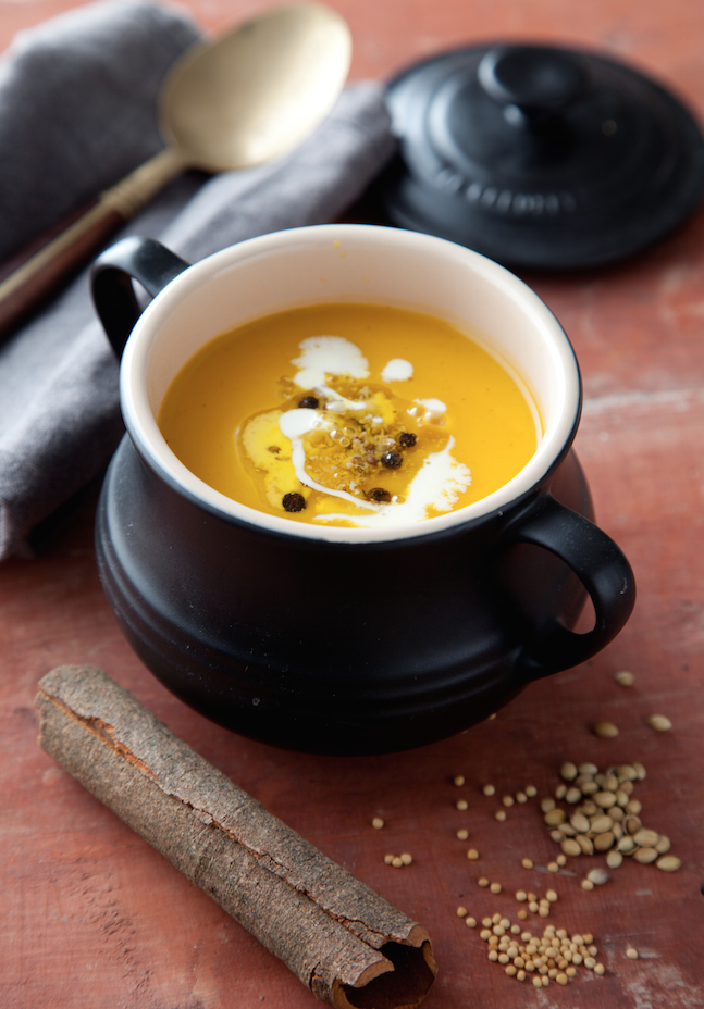 Spiced Butternut Squash Soup Andrew Rudd