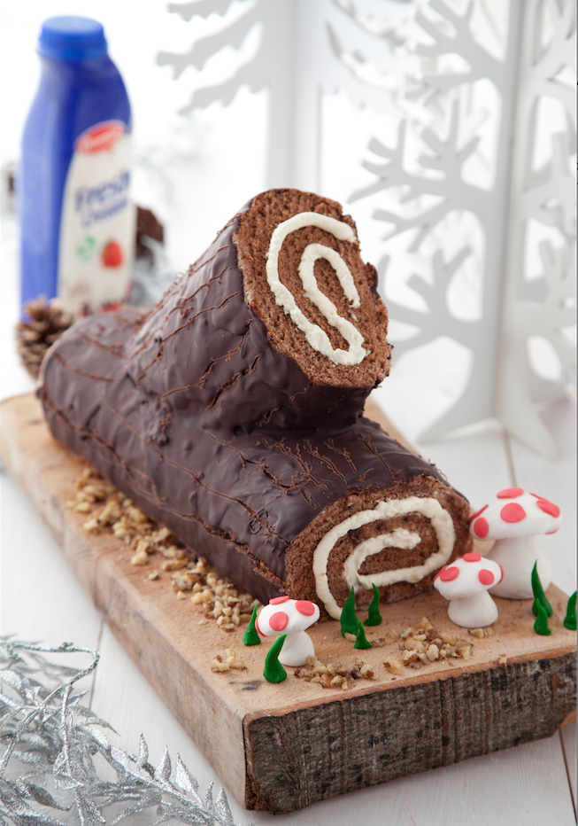 Chocolate Hazelnut Yule Log Avonmore
