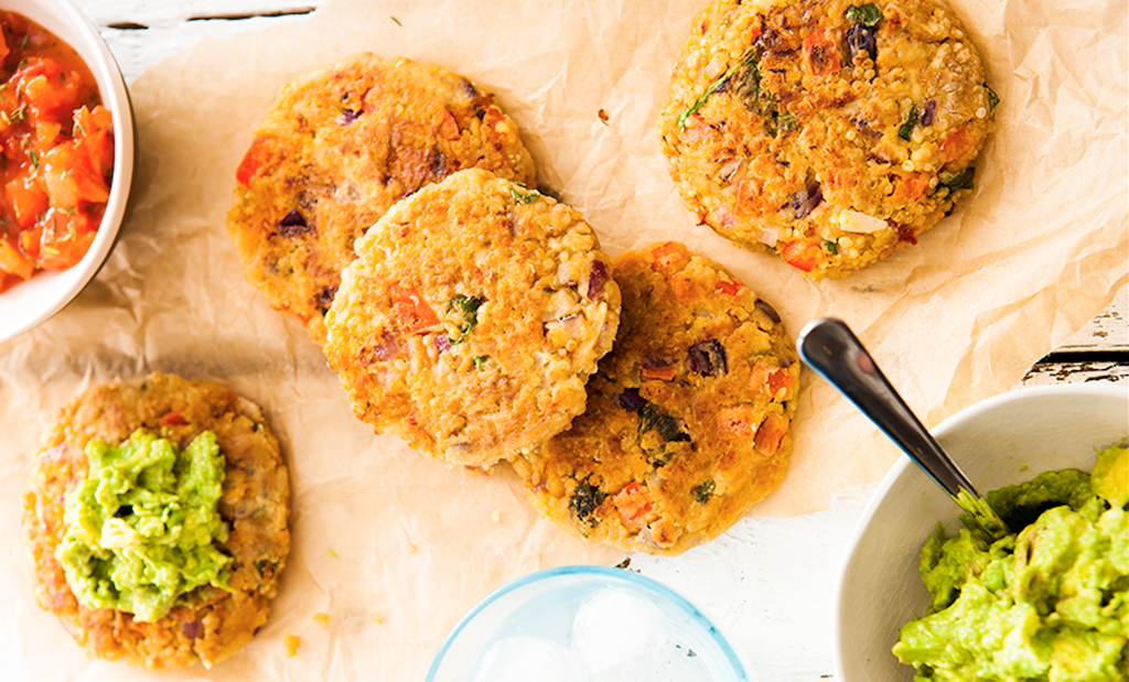 Chickpea Quinoa burger