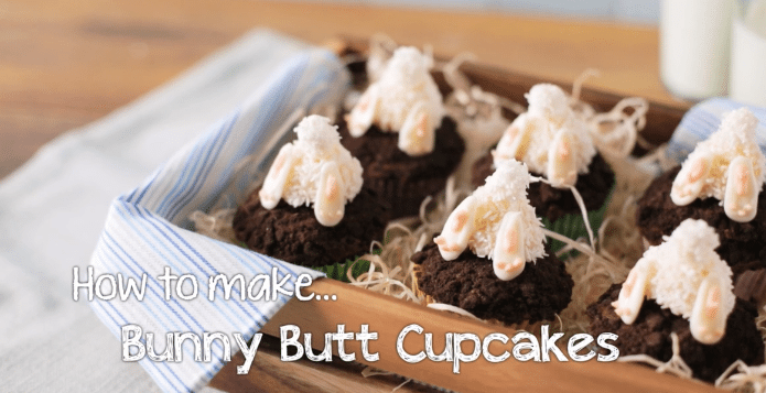Bunny Butt Cupcakes
