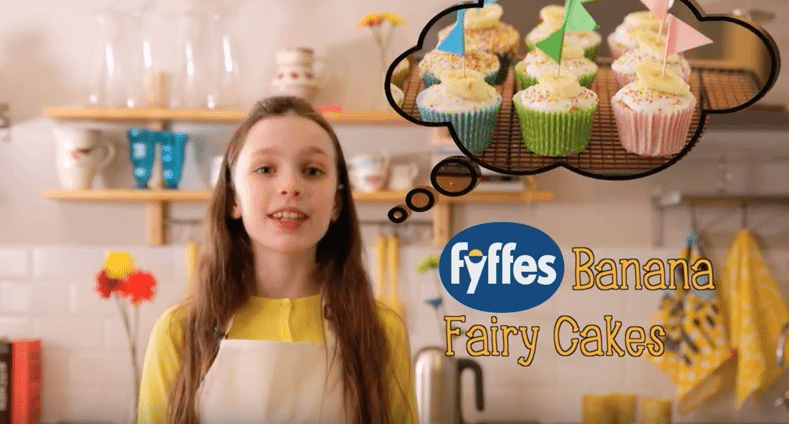 Fyffes Banana Fairy Cakes