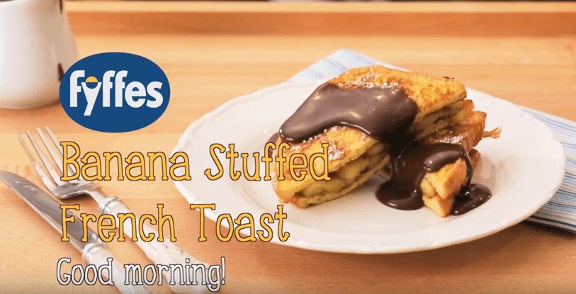 Fyffes Banana Stuffed French Toast