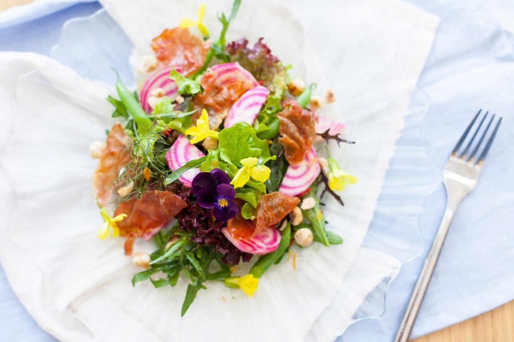 Catherine Fulvio Beetroot and Prosciutto Salad with Orange Dressing, I Love Cooking Ireland