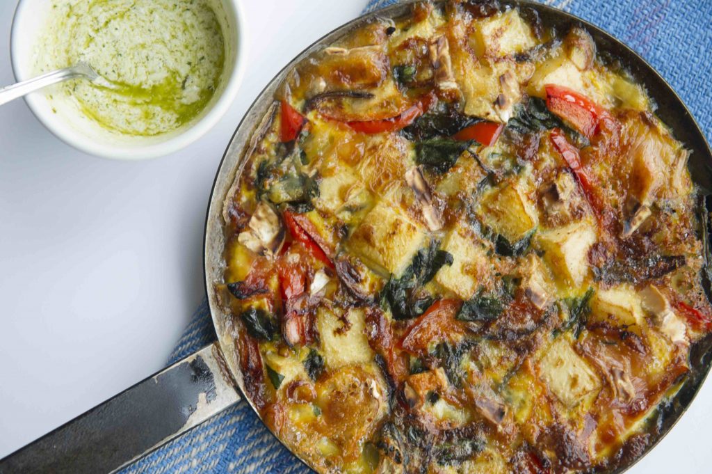 Red Pepper, Spinach & Brie Frittata, Delalicious, I Love Cooking Recipes, I Love Cooking Ireland, Vegetarian Recipes, Egg recipes,