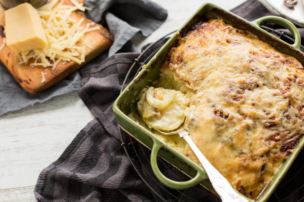 Dubliner Cheese Potato gratin