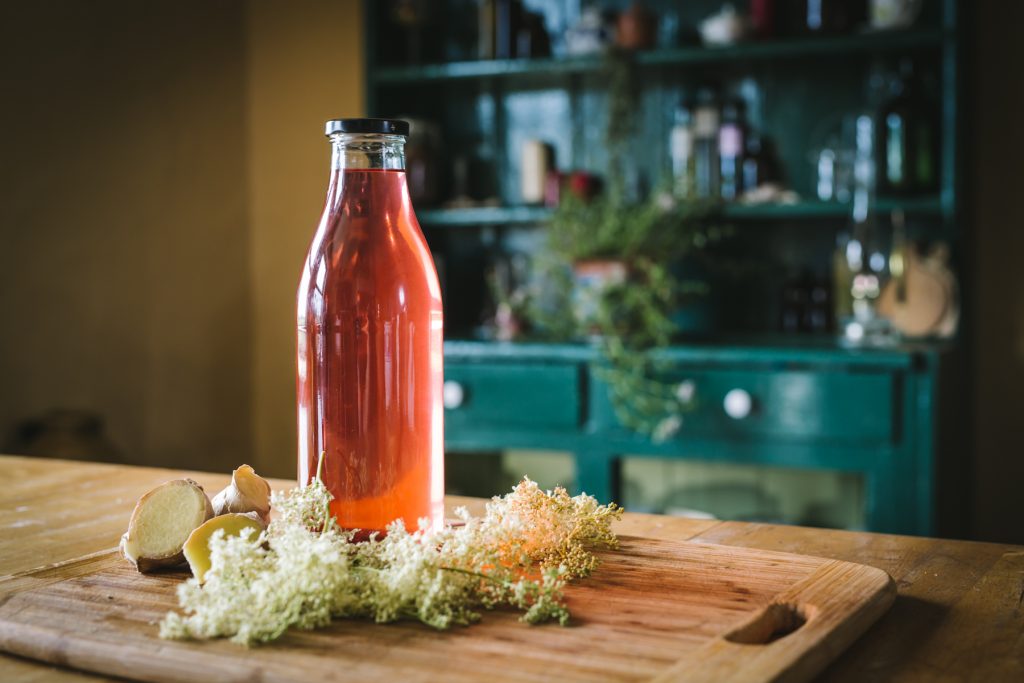April Danann Meadowsweet Syrup, I Love Cooking Ireland, Irish food, wild foods