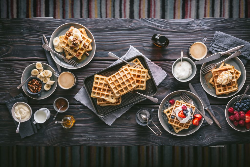 Sourdough Waffles, I Love Cooking recipes, waffles, sourdough