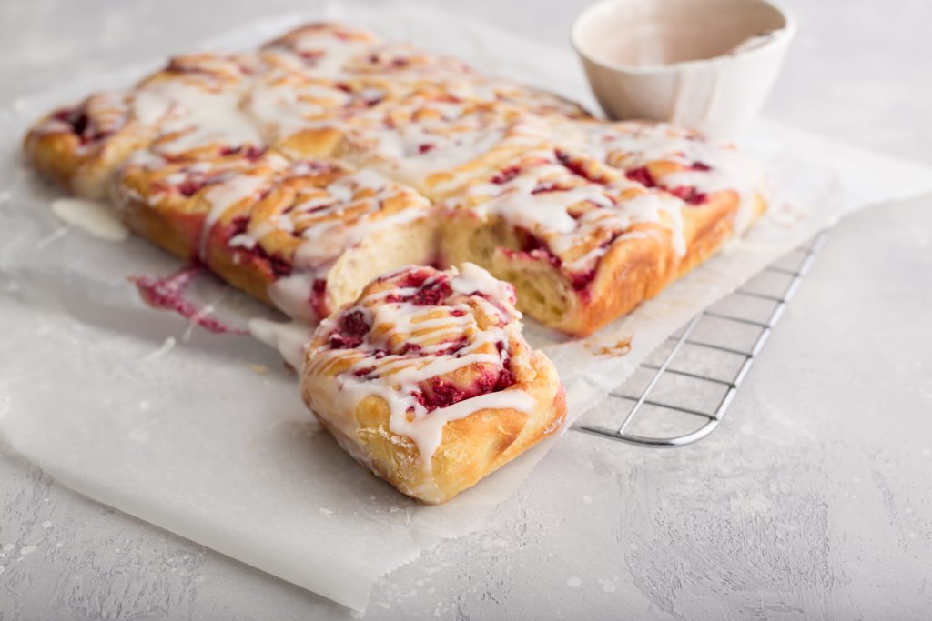 Raspberry Buns, Kenwood ireland, baking recipes, i Love Cooking Ireland