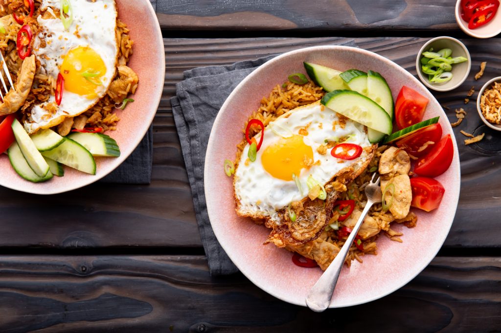 Nasi Goreng with Chicken, chicken recipes, i love cooking
