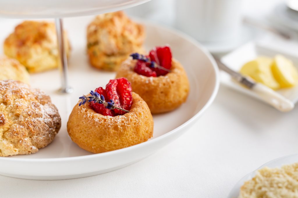 Lemon & Lavender Drizzle Cakes, Shane Smith, Afternoon tea Recipes, i Love Cooking Cakes
