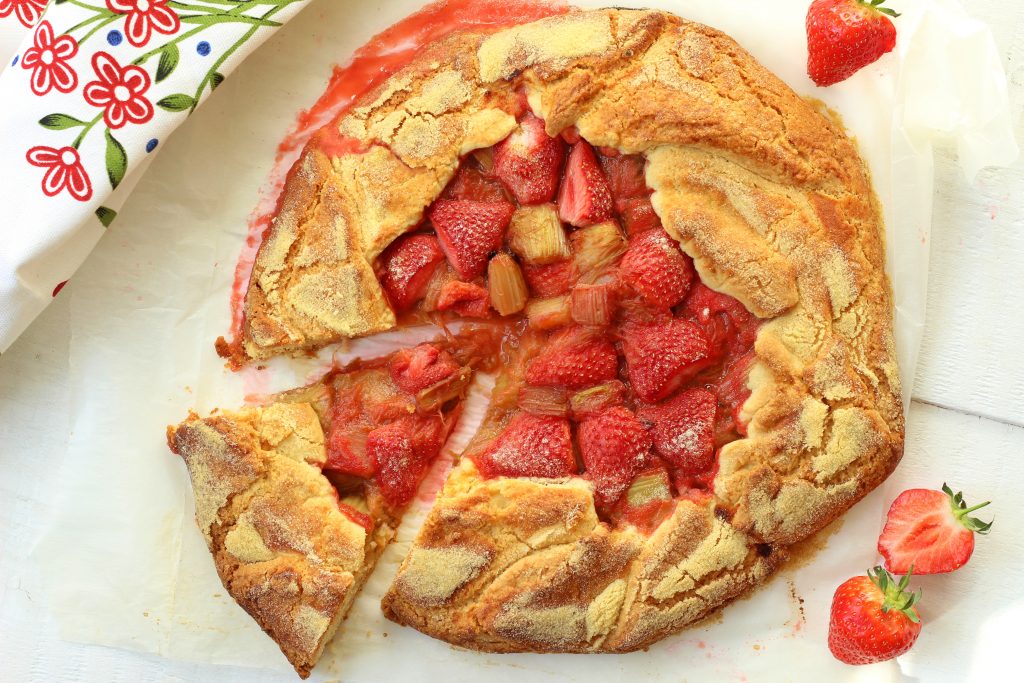 Rhubarb & Strawberry Galette, Shane Smith