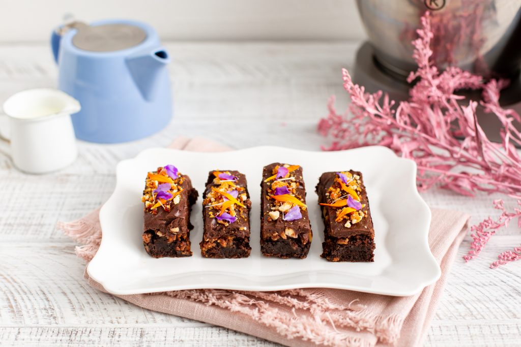 Almond Crunch Brownies, Shane Smith, Kenwood, I Love Cooking, Afternoon Tea