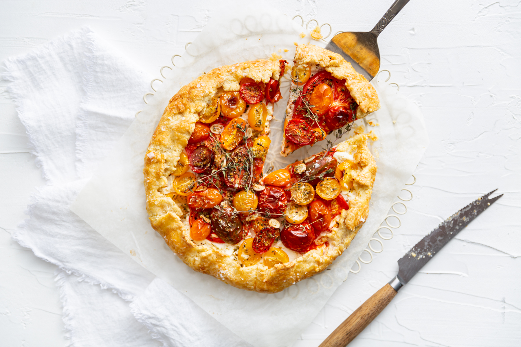 Tomato & Ricotta Galette