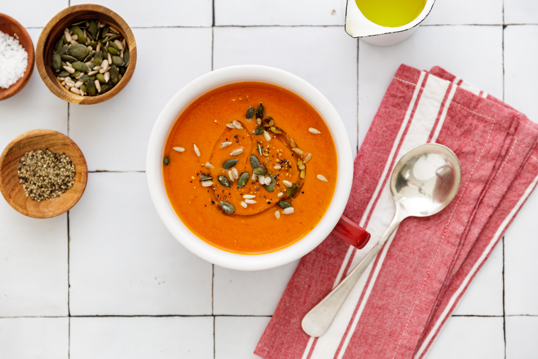 Roast Tomato Pepper Soup