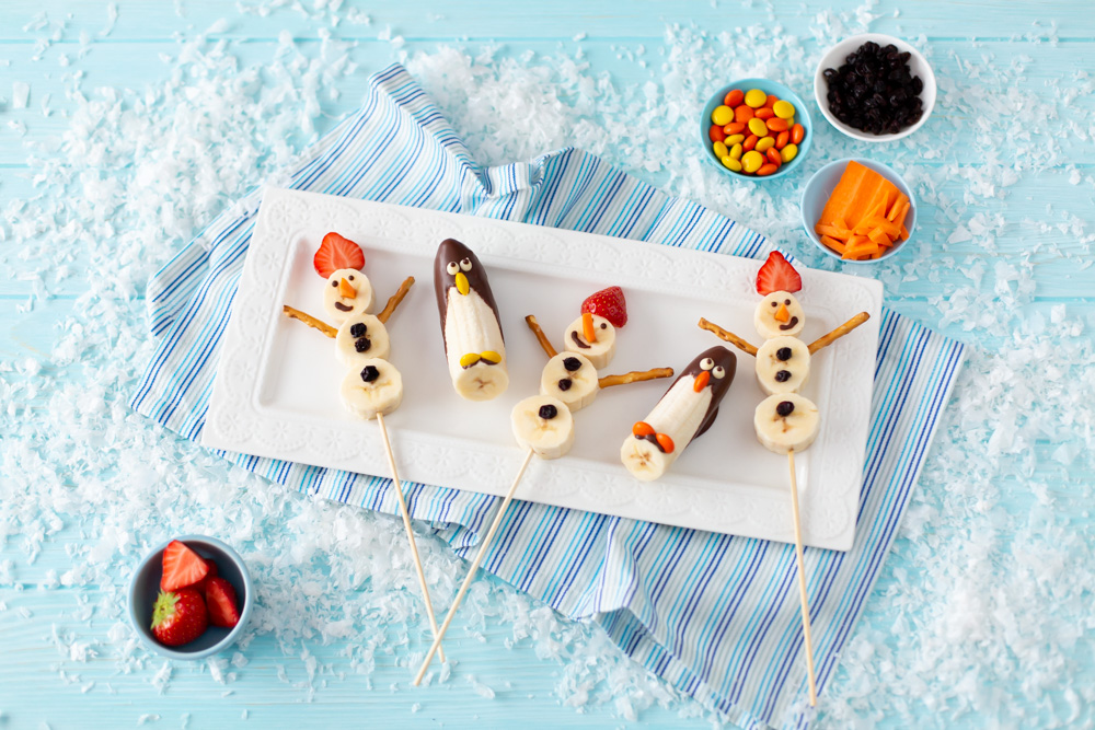 Fyffes Banana Snowmen & Penguins
