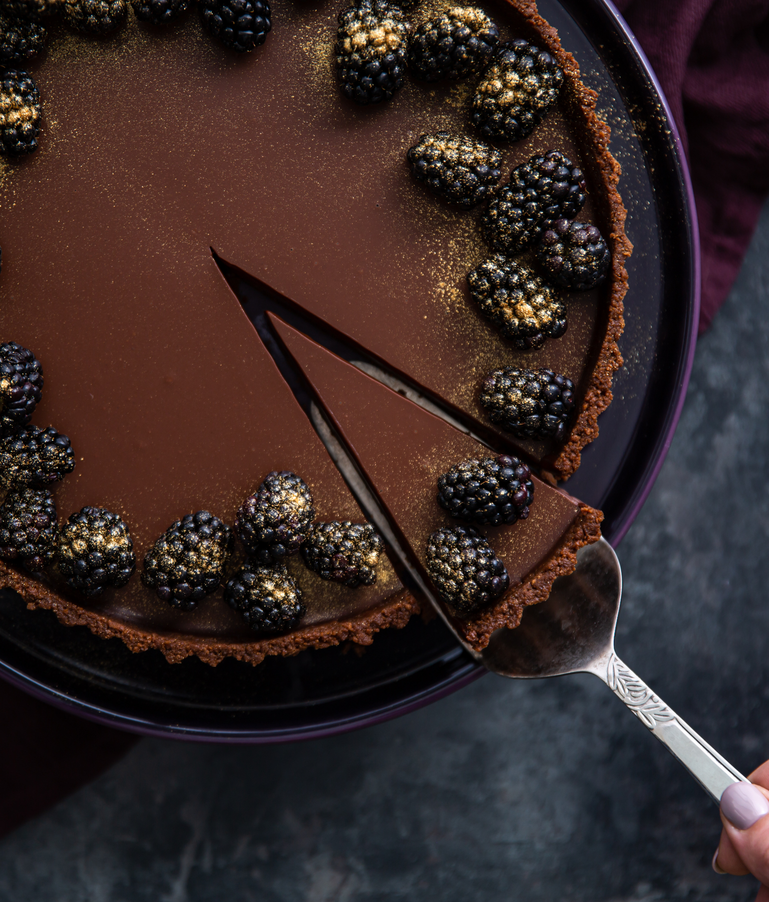 Vegan Chocolate Tart