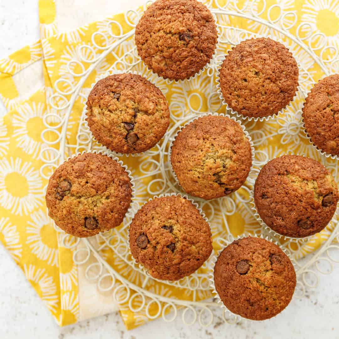 Banana Chocolate Chip Muffins