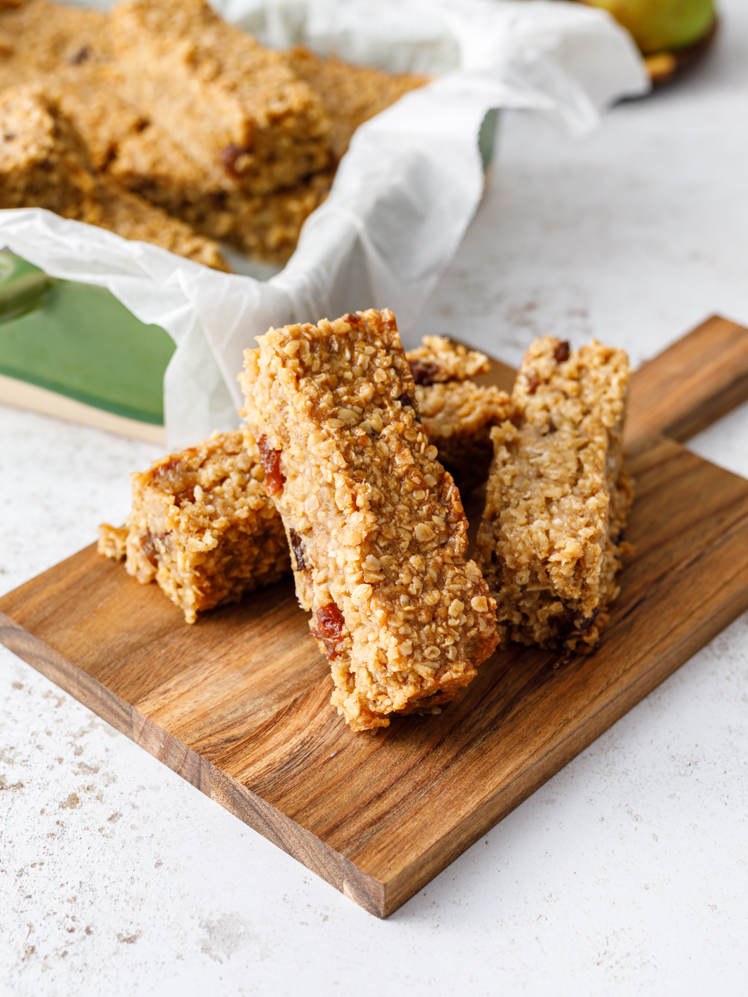 Apple Cinnamon Flapjacks