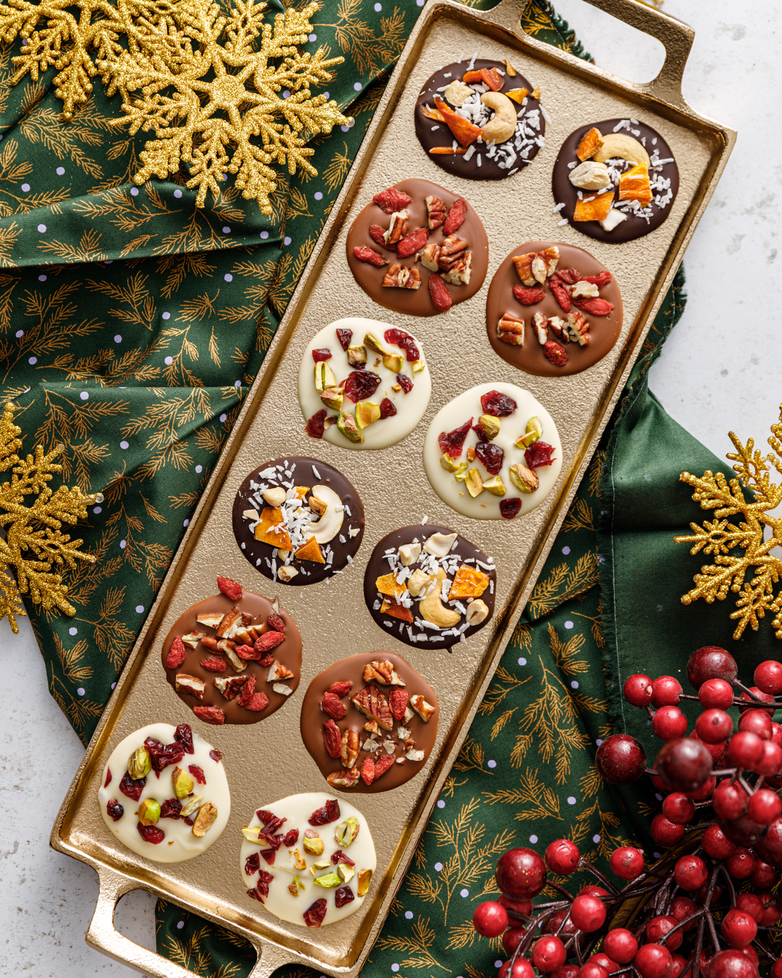 Homemade Chocolate Buttons
