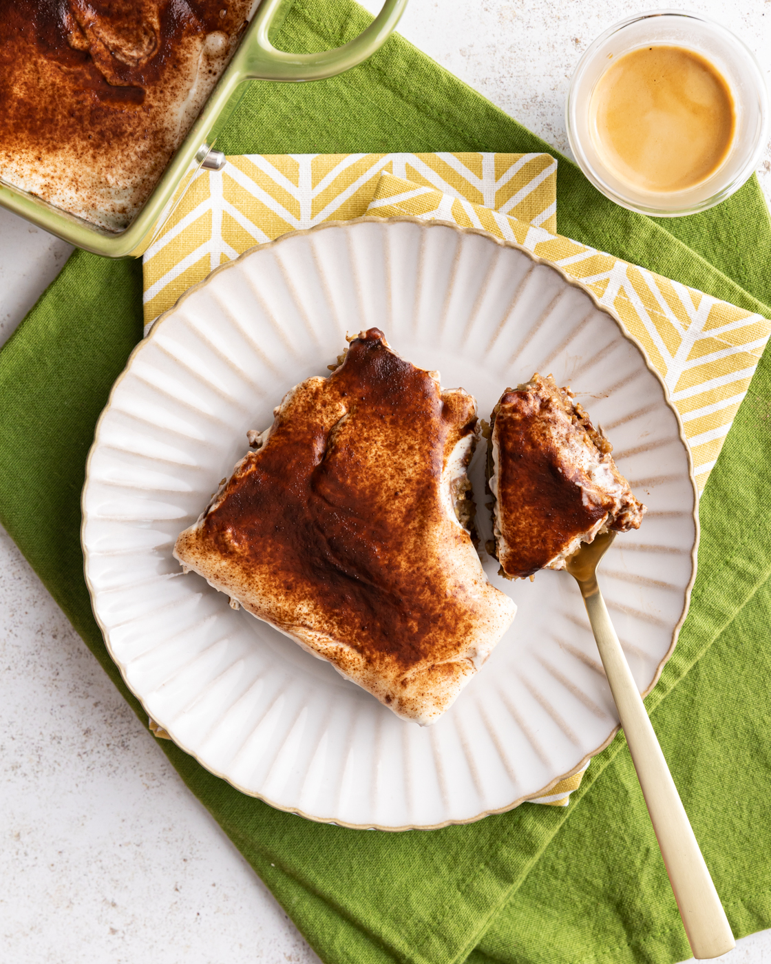 Tiramisu Baked Oats