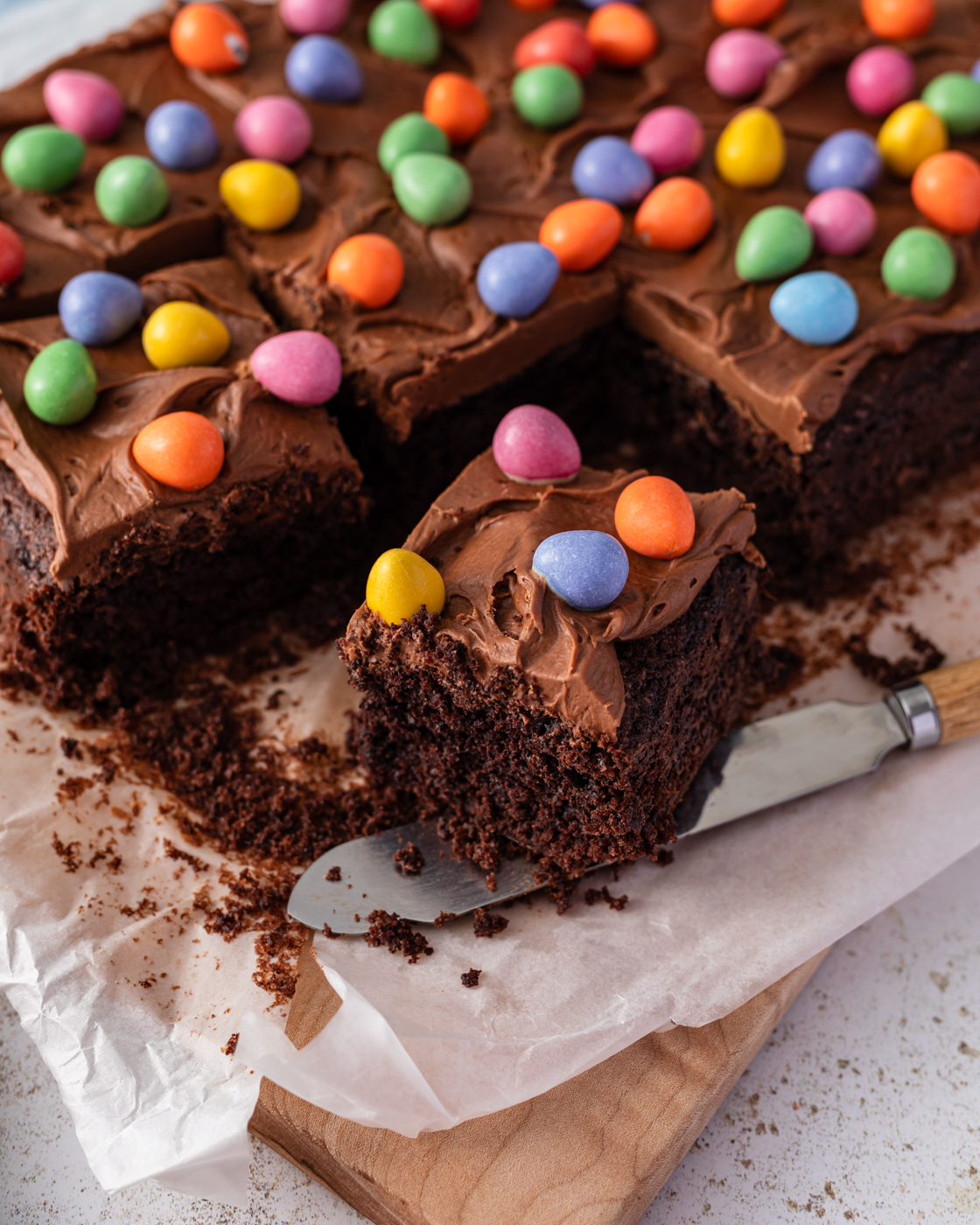 Easter Chocolate Traycake