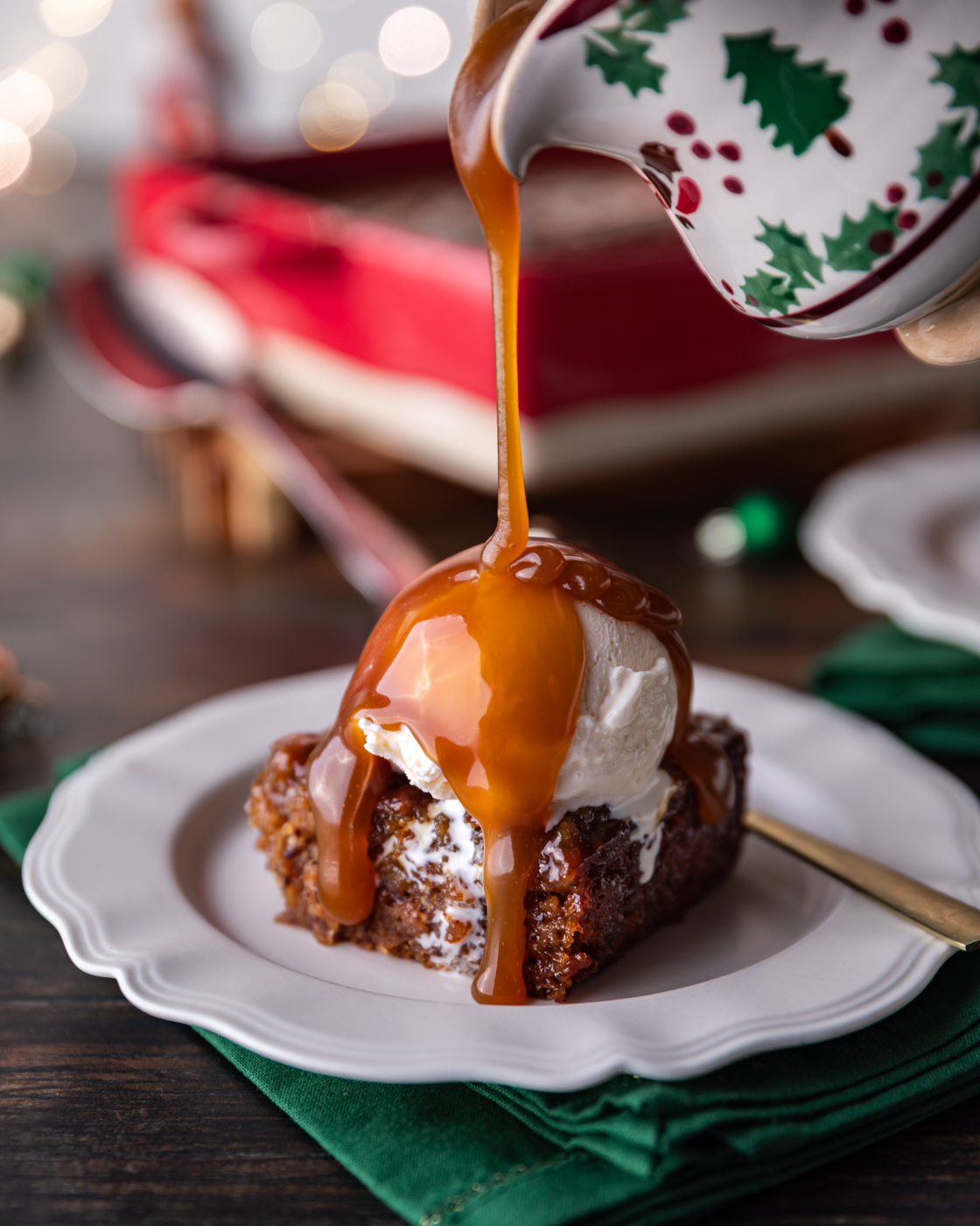 Ginger Sticky Toffee Pudding